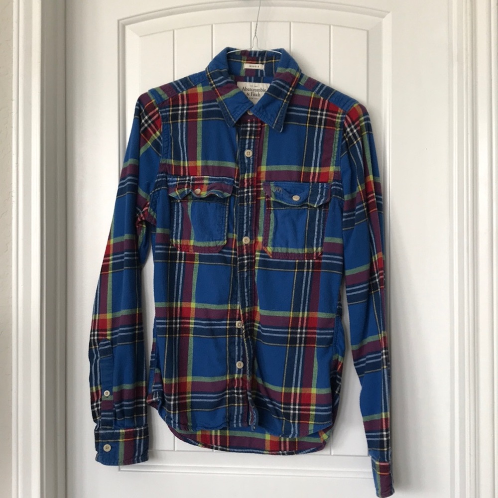 Abercrombie and Fitch Plaid Button Up